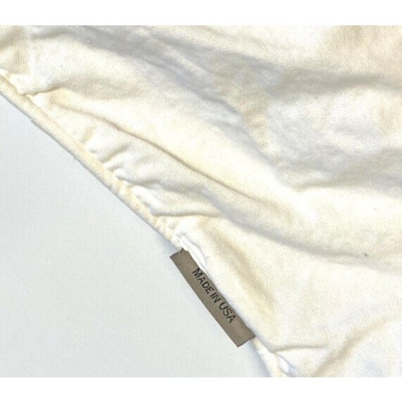 2 American Mills Inc Pair Euro Pillow Shams 22 Zip Purple Green Print Designer - Picture 6 of 6